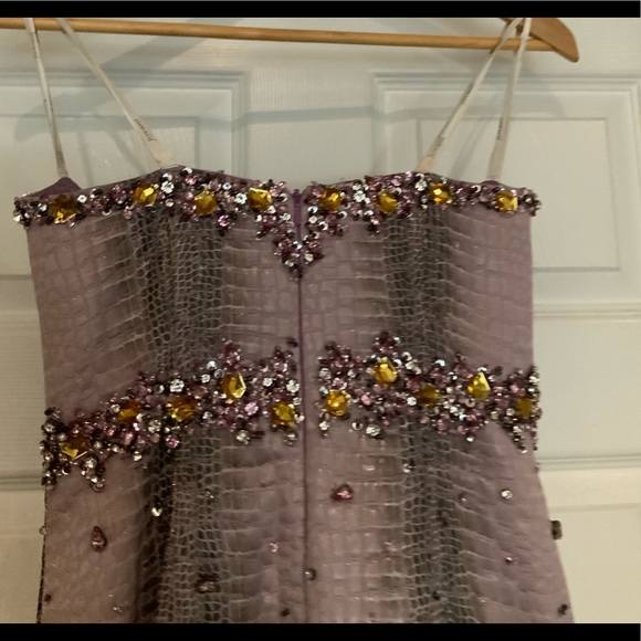 Jovani strapless dress sz 8 - Picture 4 of 15